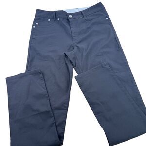 OUTLIER Pants Mens 32x31 Workcloth Doubleweave Canvas  Schoeller Stretch Black